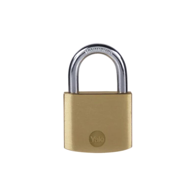 Yale Lucchetto In Ottone Y110b 30 115 1 Corpo 30mm, Arco In Acciaio...