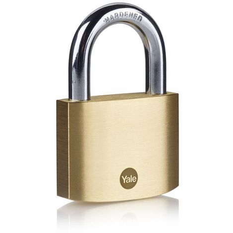 Yale Y110B/60/132/1/B Lucchetto in ottone, 60 mm, 1 scatola, 60 millimetri