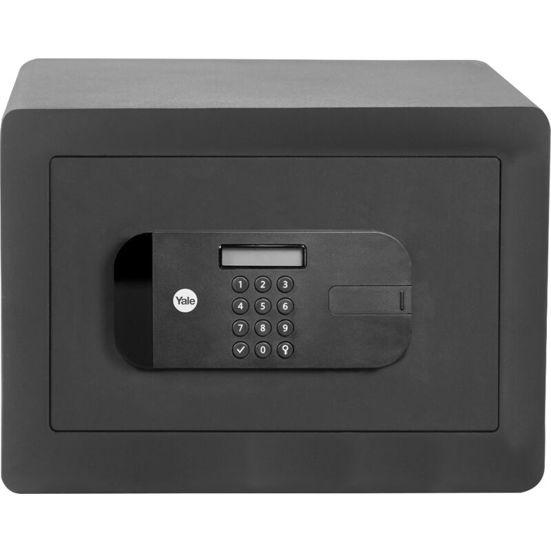 Yale - Coffre-fort électronique 100 000 combinaisons - 25x35x30 cm (20,5L) - Noir YSEB/250/EB1