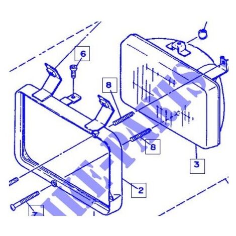 Yamaha 1NN-84332-00 Spring - screw - DT/DTR/DTMX 50 86-91