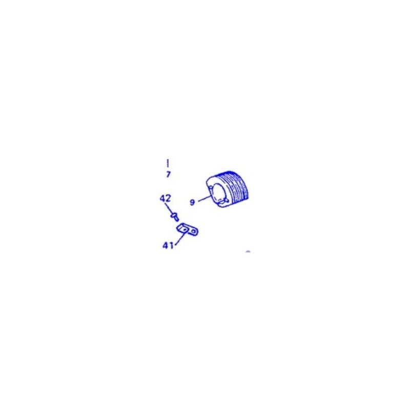 3HL-F172L-00 Bracket 2 DT50R 91-92 - Yamaha