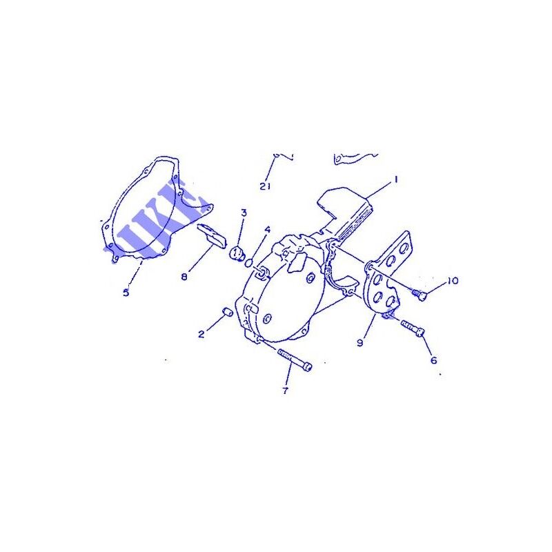 Yamaha - 3SH-E5455-00 Gasket 1- tdr/tzr 125 91-94