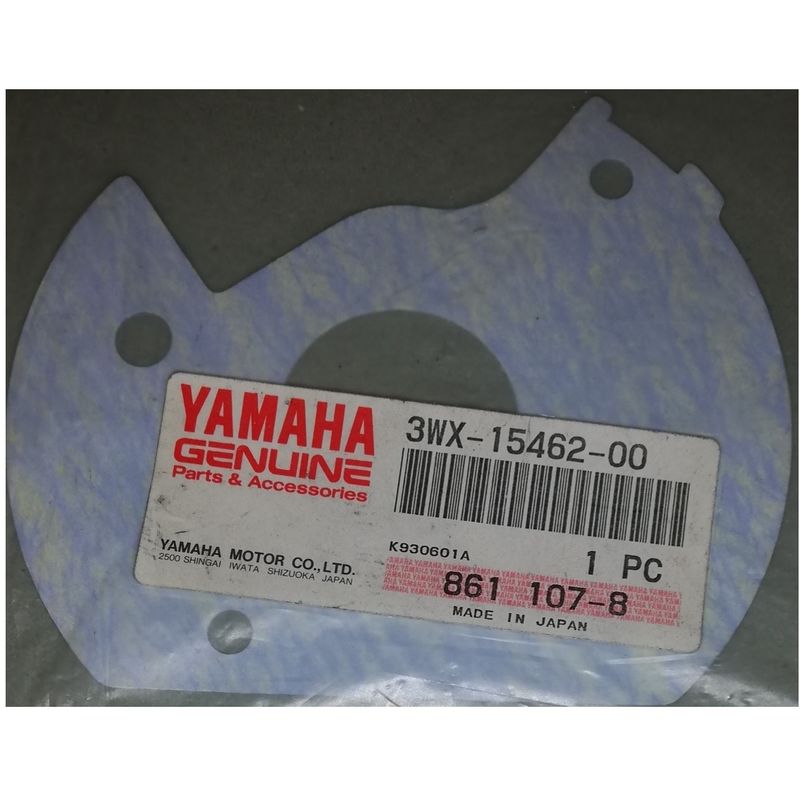 Yamaha - 3WK-15462-00 Gasket crankcase cover 3 - blue