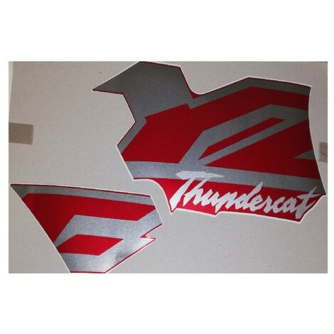 Yamaha 4TV-28304-30 Jeu d'emblèmes 2 - Thundercat 600 00-01