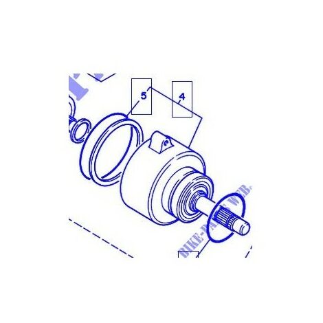 Yamaha 5A8-81847-10 Joint torique- BT/XVS/Virago 1100 92-03