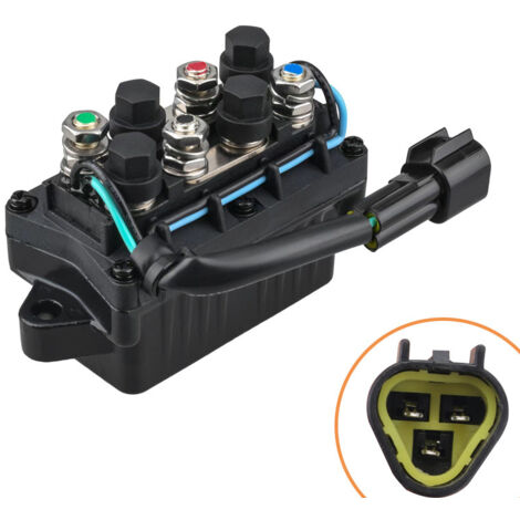 Yamaha 61A-81590-00 Außenbordmotorrelais, Hydraulikhebe- und Kipprelais für Außenbordmotoren.