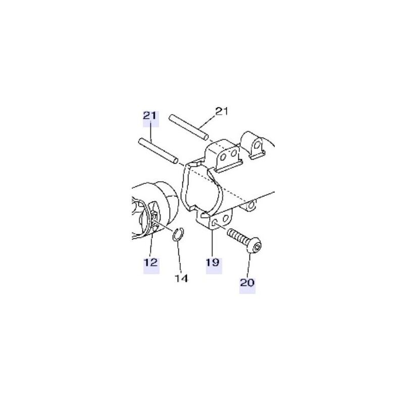 Yamaha 90111-10027 Crankshaft/Piston Bolt T-max 500 2001