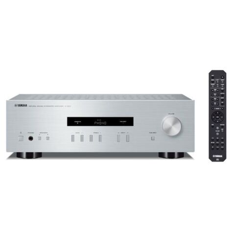 Yamaha Amplificatore A-S201 Potenza 2 x 100 Watt ingresso Phono MM Colore Argento