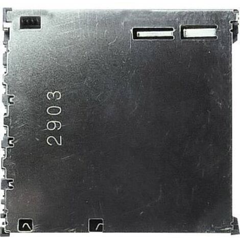 Yamaichi SD, MMC Support de carte Nombre de contacts: 9 à pousser, à pousser FPS009-2903-0 commutateur inclus 1 pc(s) W985341