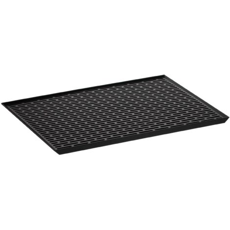 yamazaki 3329 Tower Glas & Mug Drainer, Black, ABS Resin, 42.5 x 30.7 x 1.5 cm