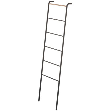 YAMAZAKI - Echelle porte serviettes avec 6 barreaux - H160 cm