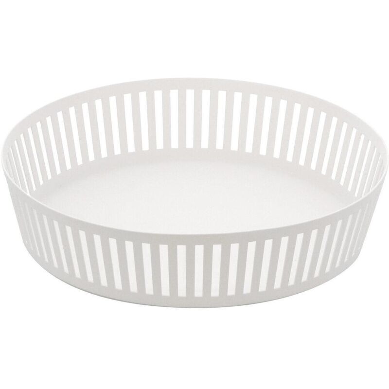 Yamazaki Obstschale Modernes Design Weiß 25 Cm