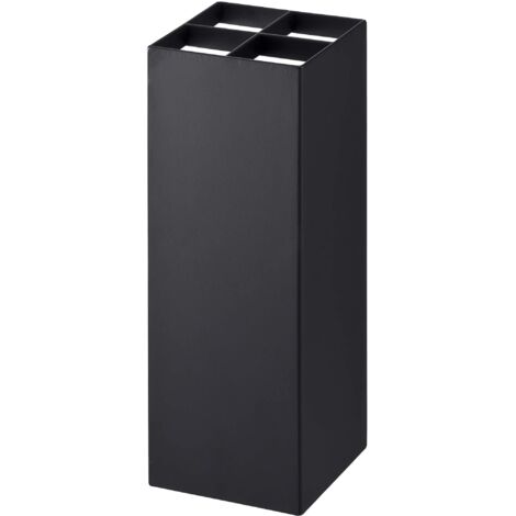YAMAZAKI Umbrella Stand-Storage for Umbrellas And Walking Canes Portaombrelli, Lega di Acciaio e Polipropilene, Nero, Taglia Unica