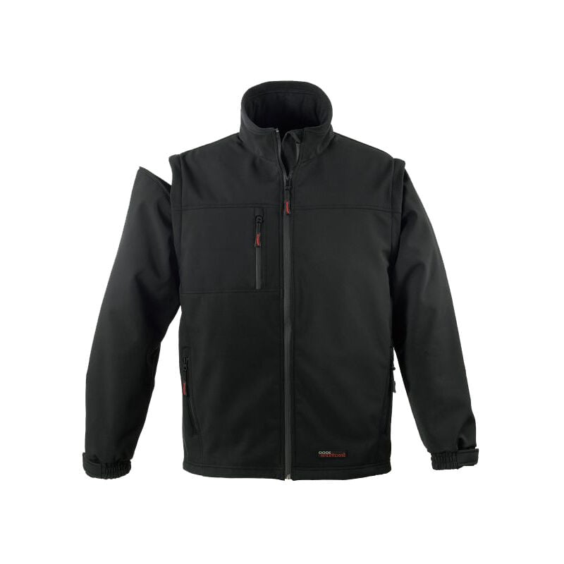 Veste Softshell yang 2 en 1 noir tl Coverguard 5YANDL