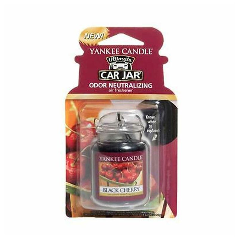 Yankee Candle - parfum pour auto voiture jar ultimate black cherry
