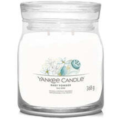 Yankee candle - baby powder signature candle detsky pudr - vonna svicka 5670g