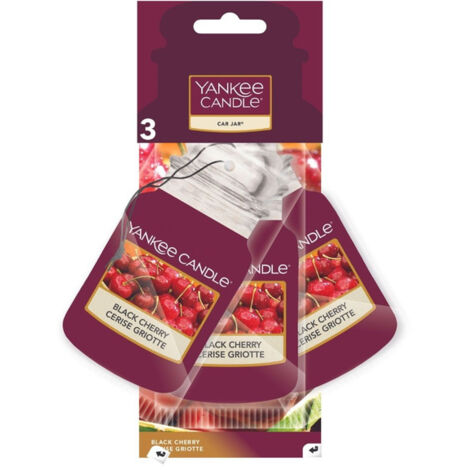 Yankee Candle Black Cherry Car Jar Set
