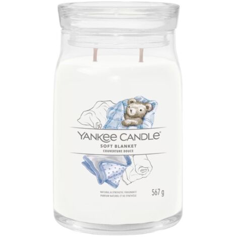 Yankee Candle - Bougie signature Couverture Douce grand modèle