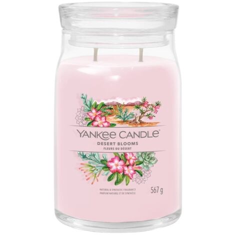 Yankee Candle - Bougie signature Fleurs du désert grand modèle