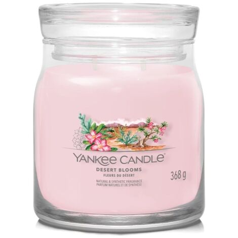 Yankee Candle - Bougie signature Fleurs du désert modèle moyen