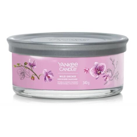 Yankee Candle - Bougie signature Orchidée sauvage 5 mèches
