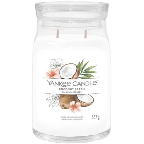 YANKEE CANDLE CANDELA GIARA GRANDE SIGNATURE COCONUT BEACH