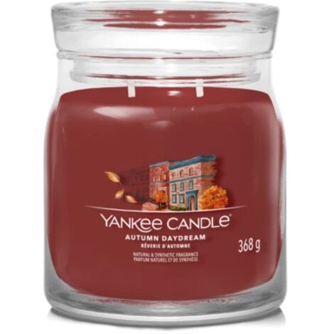 YANKEE CANDLE CANDELA GIARA MEDIA SIGNATURE AUTUMN DAYDREAM