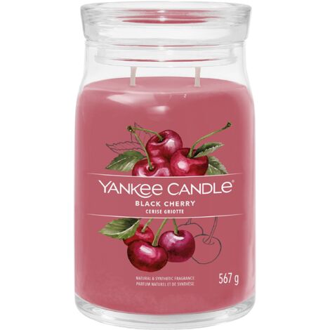 YANKEE CANDLE CANDELA GRANDE SIGNATURE BLACK CHERRY