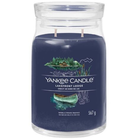 YANKEE CANDLE CANDELA GRANDE SIGNATURE LAKEFRONT LODGE
