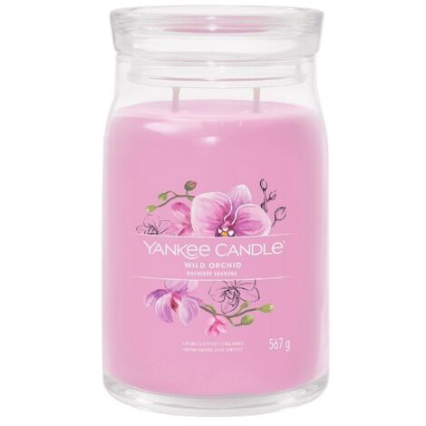 YANKEE CANDLE CANDELA GRANDE SIGNATURE WILD ORCHID