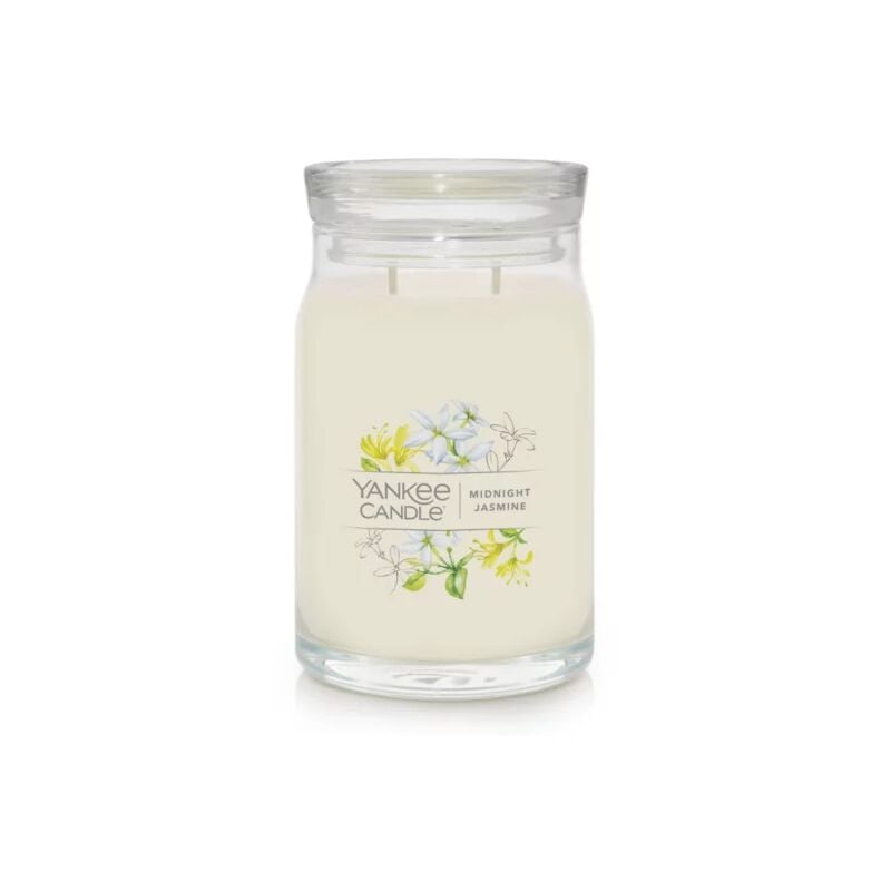 Yankee Candle - candela in giara grande midnight jasmine
