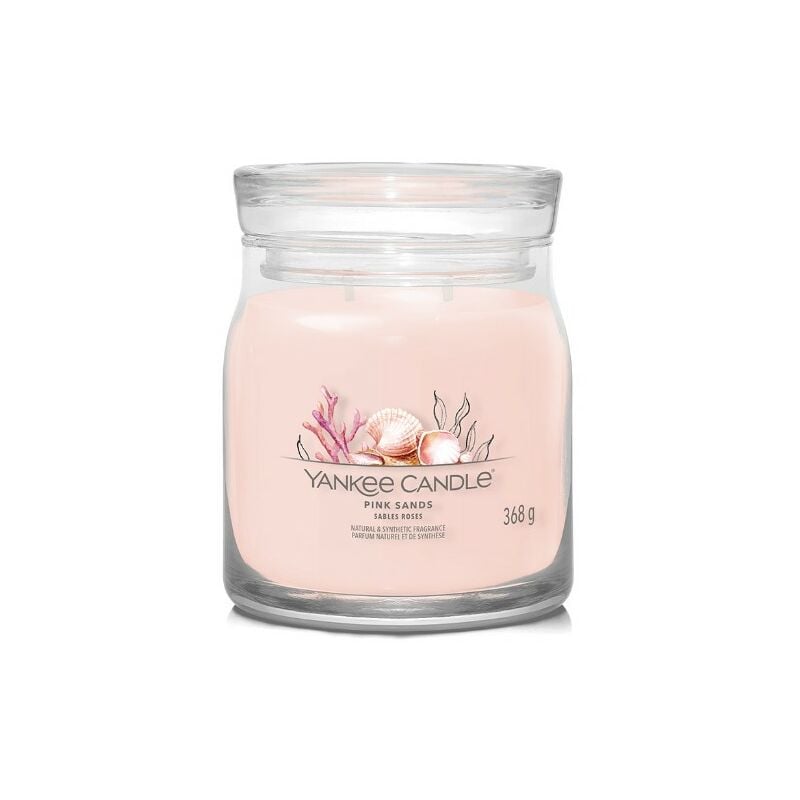 Image of Signature Candela in Giara Media Rosa Sands 50 Ore - Yankee Candle