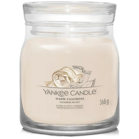 YANKEE CANDLE CANDELA MEDIA SIGNATURE WARM CASHMERE