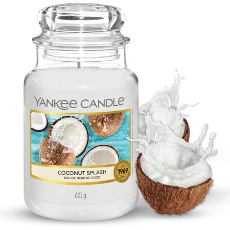 Yankee Candle Candela profumata in giara grande  Latte di cocco  Durata Fino a 150 Ore  Regali perfetti per la festa della mamma per le donne