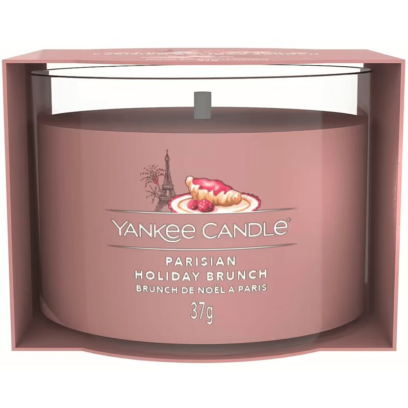 Yankee Candle - candela votiva, parisian holiday bruch, casa, profumatori ambienti