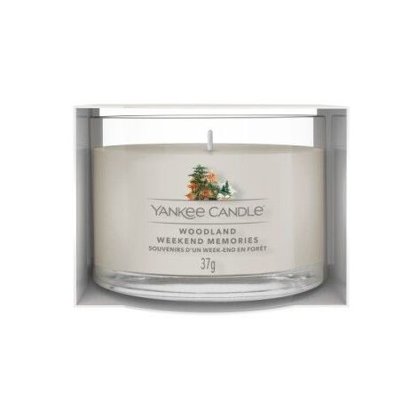 YANKEE CANDLE, CANDELA VOTIVA, WOODLAND WEEKEND MEMORIES