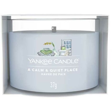YANKEE CANDLE CANDELA VOTIVE IN VETRO SINGOLA A CALM & QUIET PLACE
