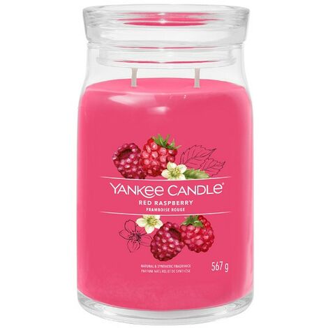 YANKEE CANDLE CANDELIA GRANDE SIGNATURE RED RASPBERRY