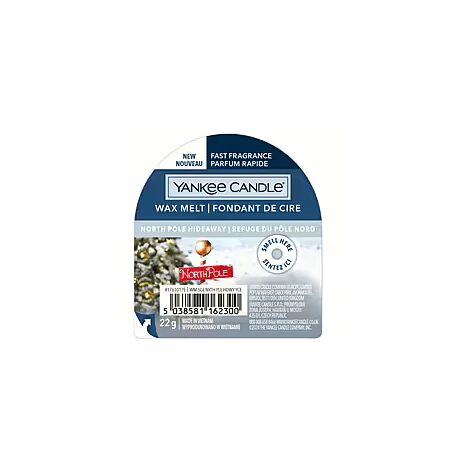 YANKEE CANDLE, CERA DA FONDERE, NORTH POLE HIDEAWAY, CASA, PROFUMAQTORI AMBIENTI