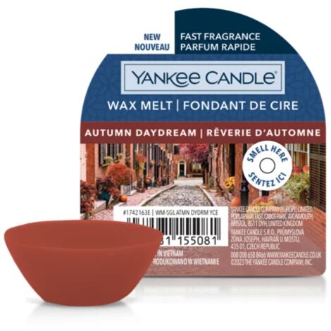 YANKEE CANDLE CERA DA FONDERE WAX MELT AUTUMN DAYDREAM