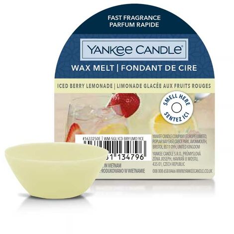 YANKEE CANDLE CERA DA FONDERE WAX MELT ICED BERRY LEMONADE