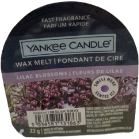 YANKEE CANDLE CERA DA FONDERE WAX MELT LILAC BLOSSOMS
