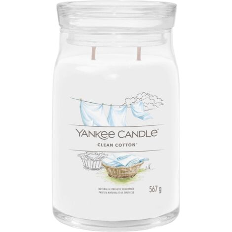 Yankee candle - clean cotton signature candle cista bavlna - vonna svicka 5670g