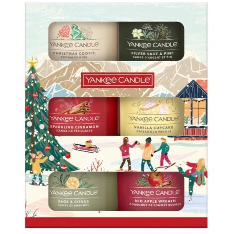 Yankee Candle - Coffret cadeau 6 mini bougies