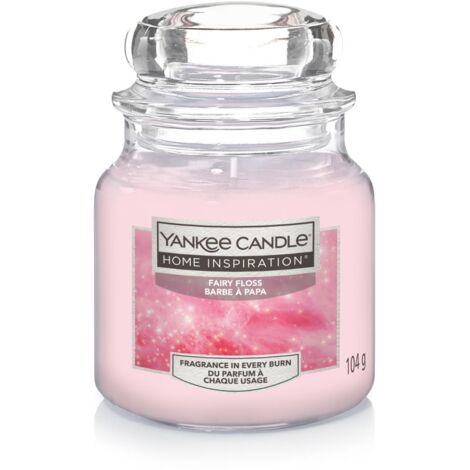 Yankee Candle Duftkerze Kleines Glas Fairy Floss 104g rosa Duft Kerze Duftkerzen