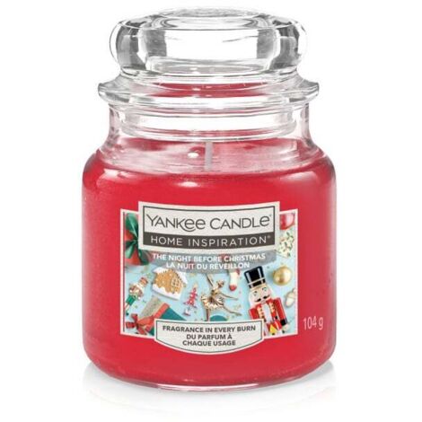 Yankee Candle Duftkerze Kleines Glas The Night Before Christmas 104 g rot Duftkerze