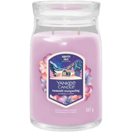YANKEE CANDLE Giara Grande in vetro Summit Stargazing