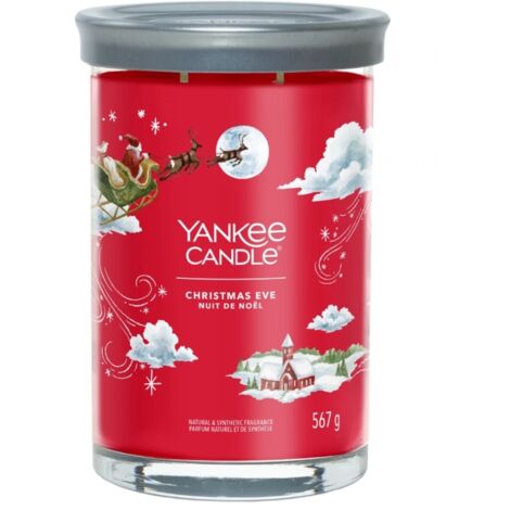 YANKEE CANDLE GRANDE BOUGIE EN POT POUR RÉVEILLON DE NOËL 1631806E