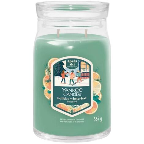 Yankee Candle - Grande bougie Fêtes de Noël