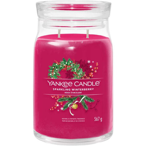 YANKEE CANDLE GRANDE JARRE PÉTILLANTE WINTERBERRY 1743373E